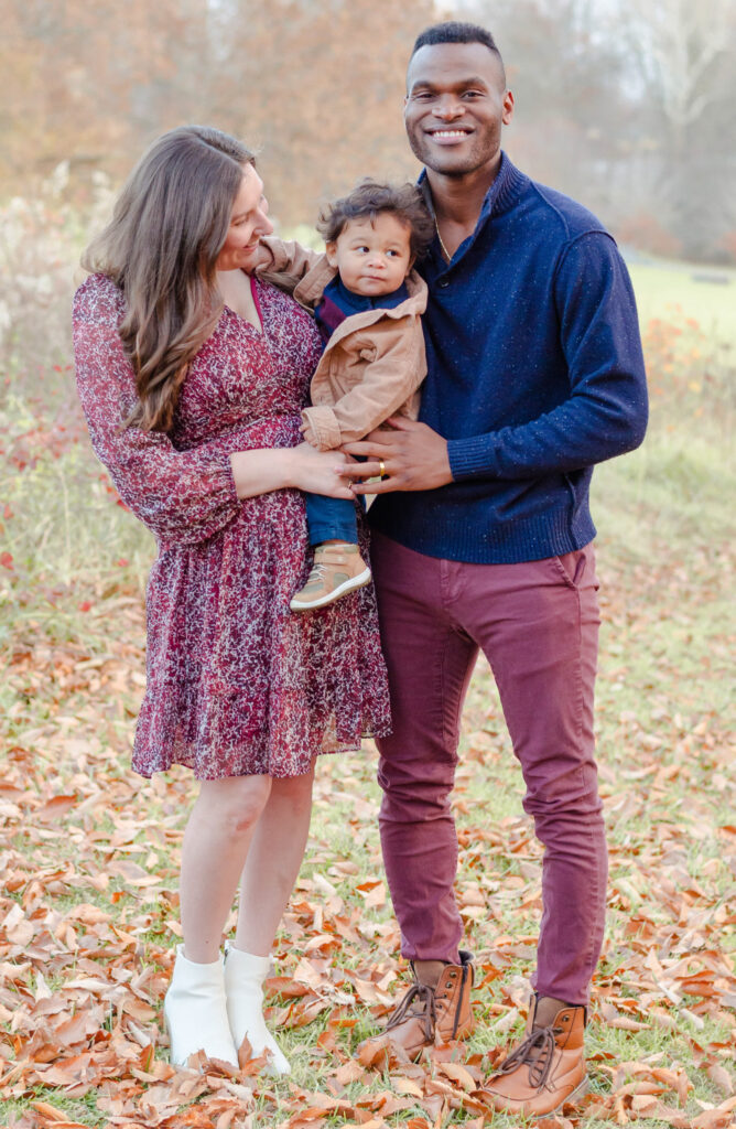 Fall family photos at Bellevue State Park in Wilmington Delaware with Click Joy Photography