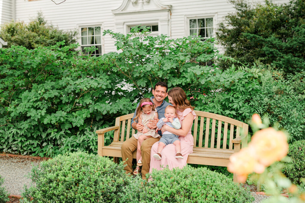 Family Photoshoot at Goodstay Gardens in Wilmington Delaware with Click Joy Photography