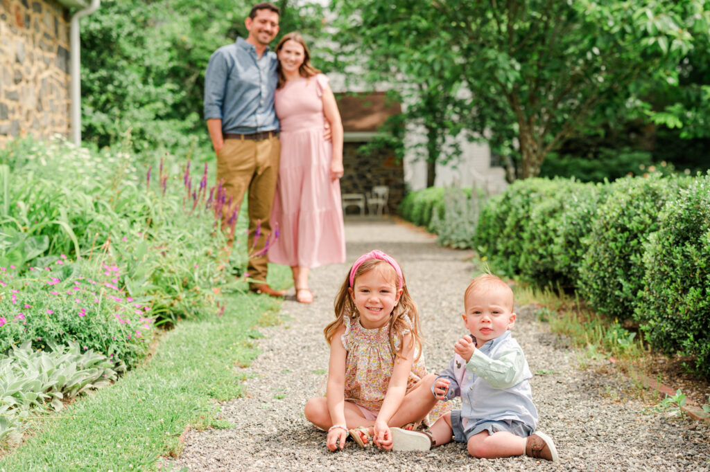 Family Photoshoot at Goodstay Gardens in Wilmington Delaware with Click Joy Photography